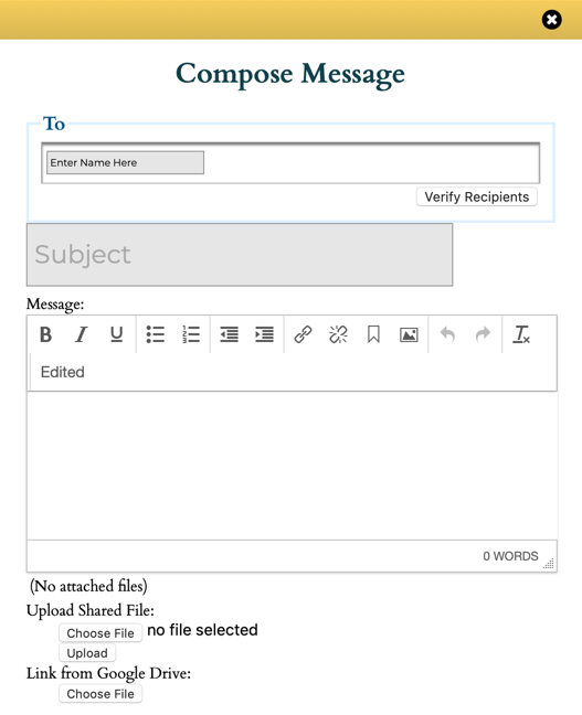 Compose Message example